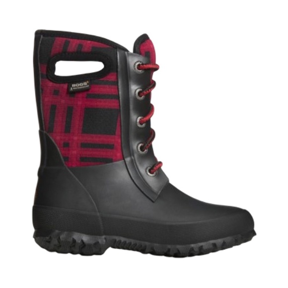 Bogs Amanda plaid Insulated Boots 13 - Picture 1 of 7